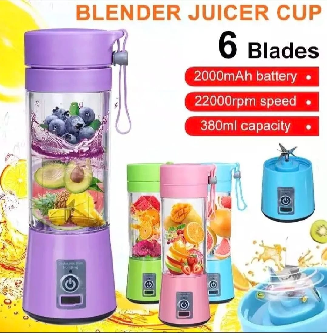 Portable Electric Juicer Bottle