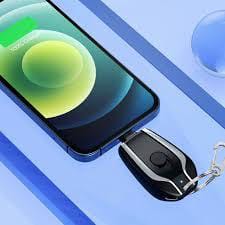 Android Keychain Phone Charger Emergency Power Banks Retractable Plug Power Fast Charging