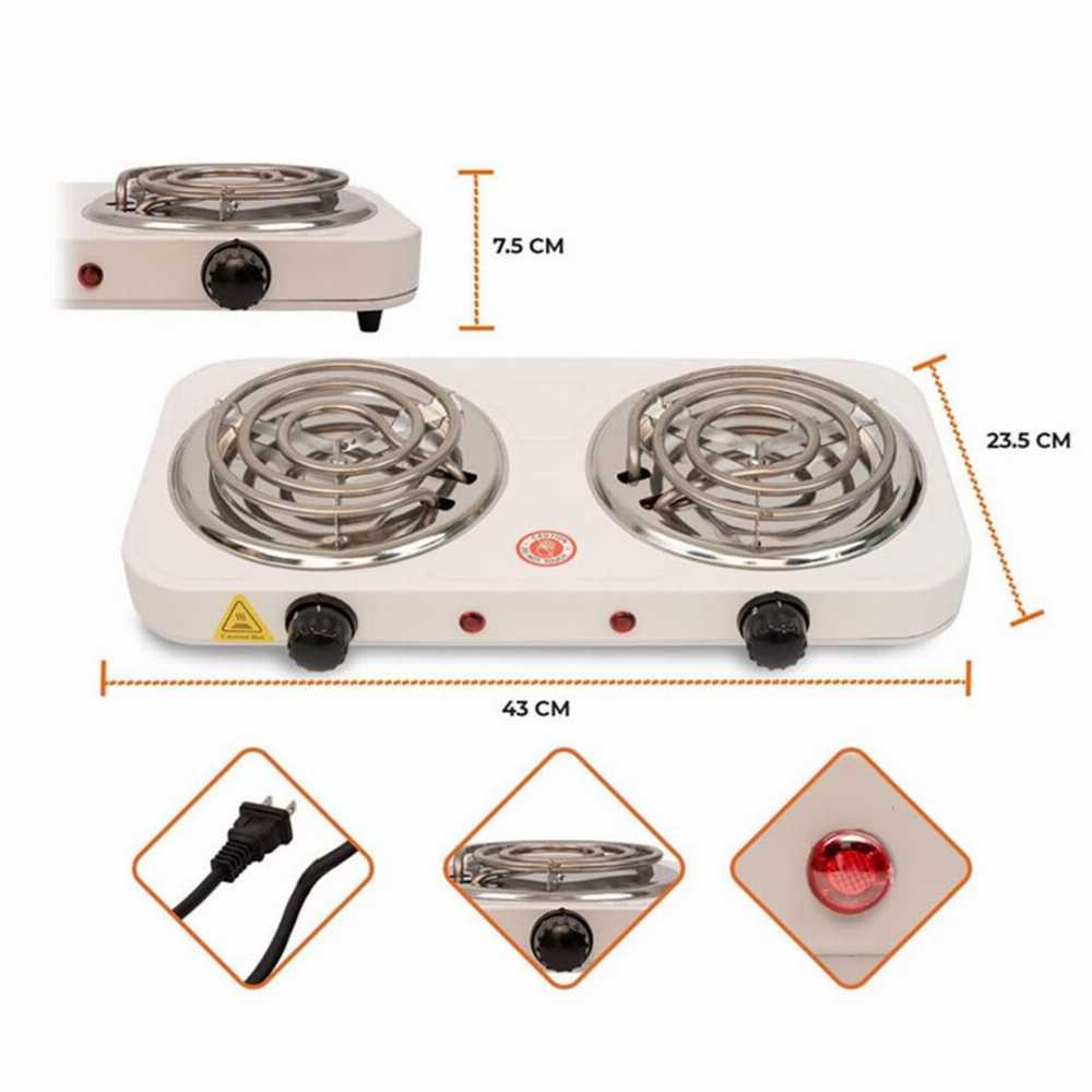 Double Hot Plate Electric Stove